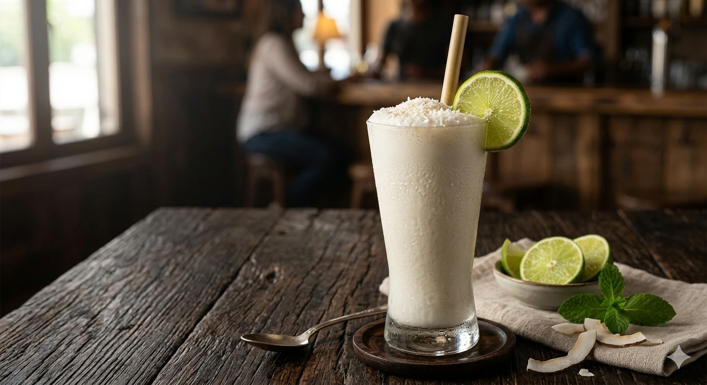 Receita de Batida de Coco Sem Álcool