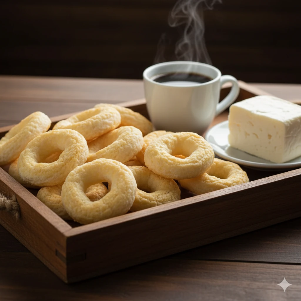 Receita de Biscoito de Polvilho Assado na Air Fryer