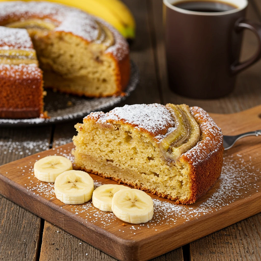 Receita de Bolo de Banana