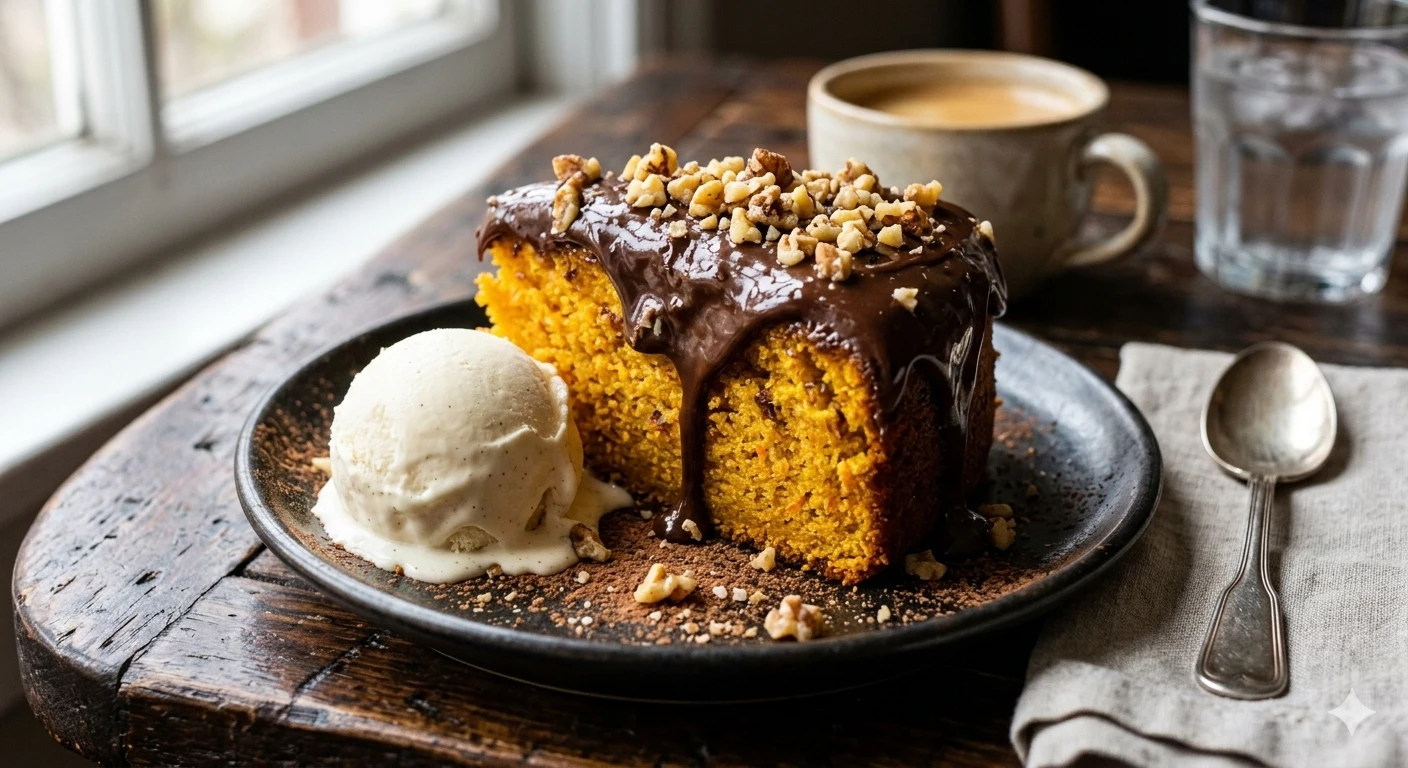 Receita de Bolo de Cenoura com Brigadeiro Gourmet