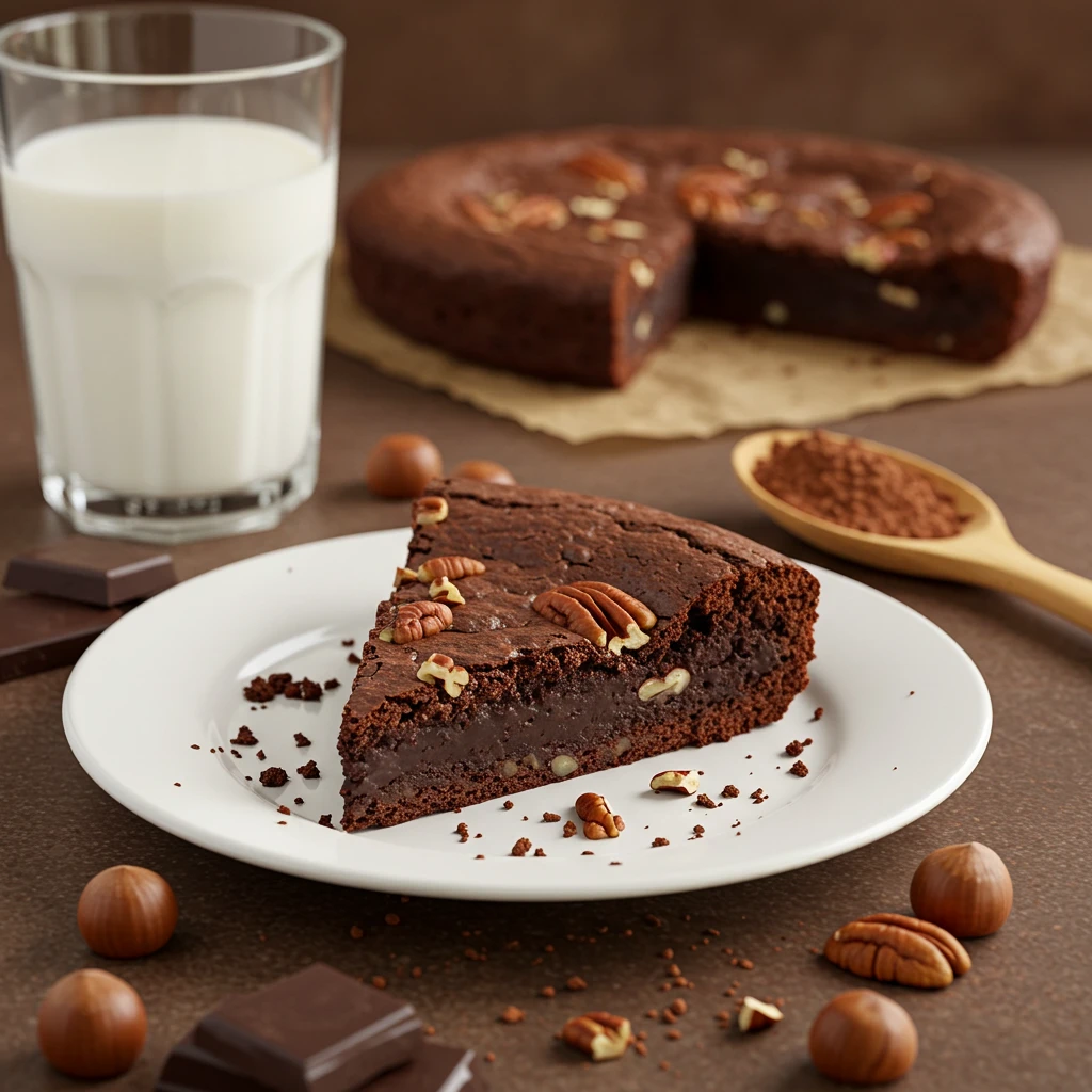 Brownie de Chocolate com Nozes