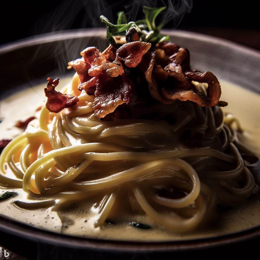 Espaguete à Carbonara