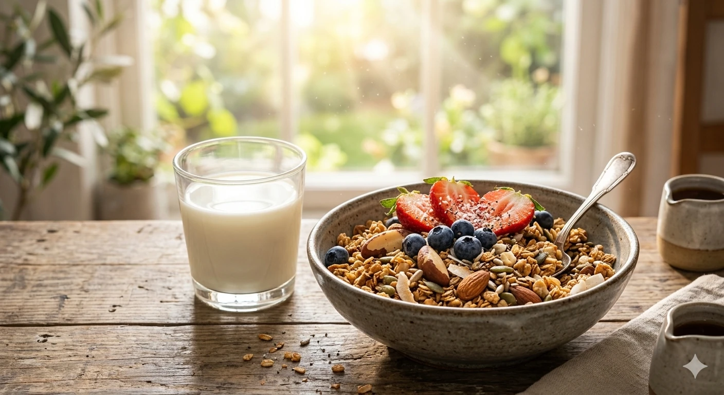 Receita de Granola Caseira com Castanhas