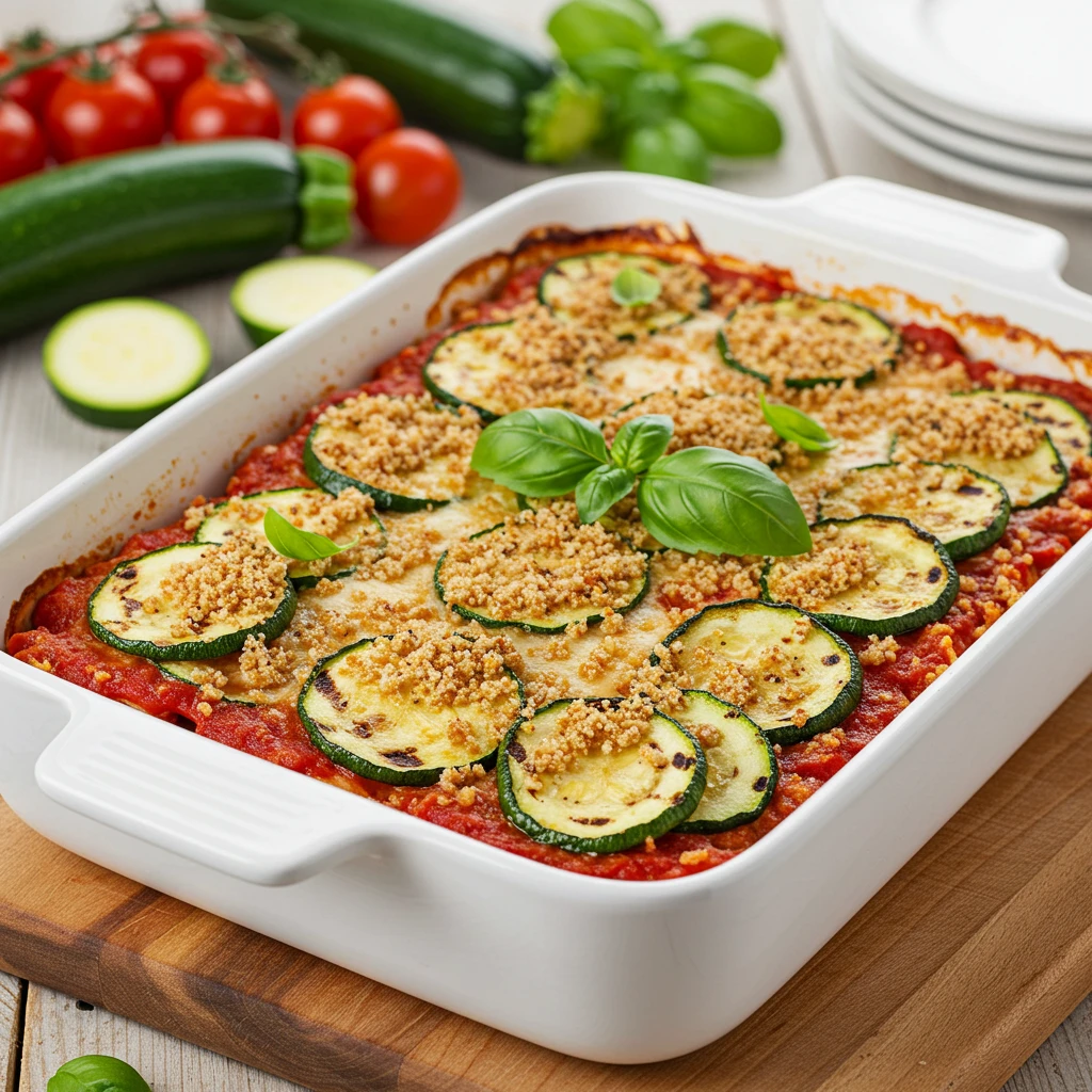 Lasanha Vegana de Abobrinha