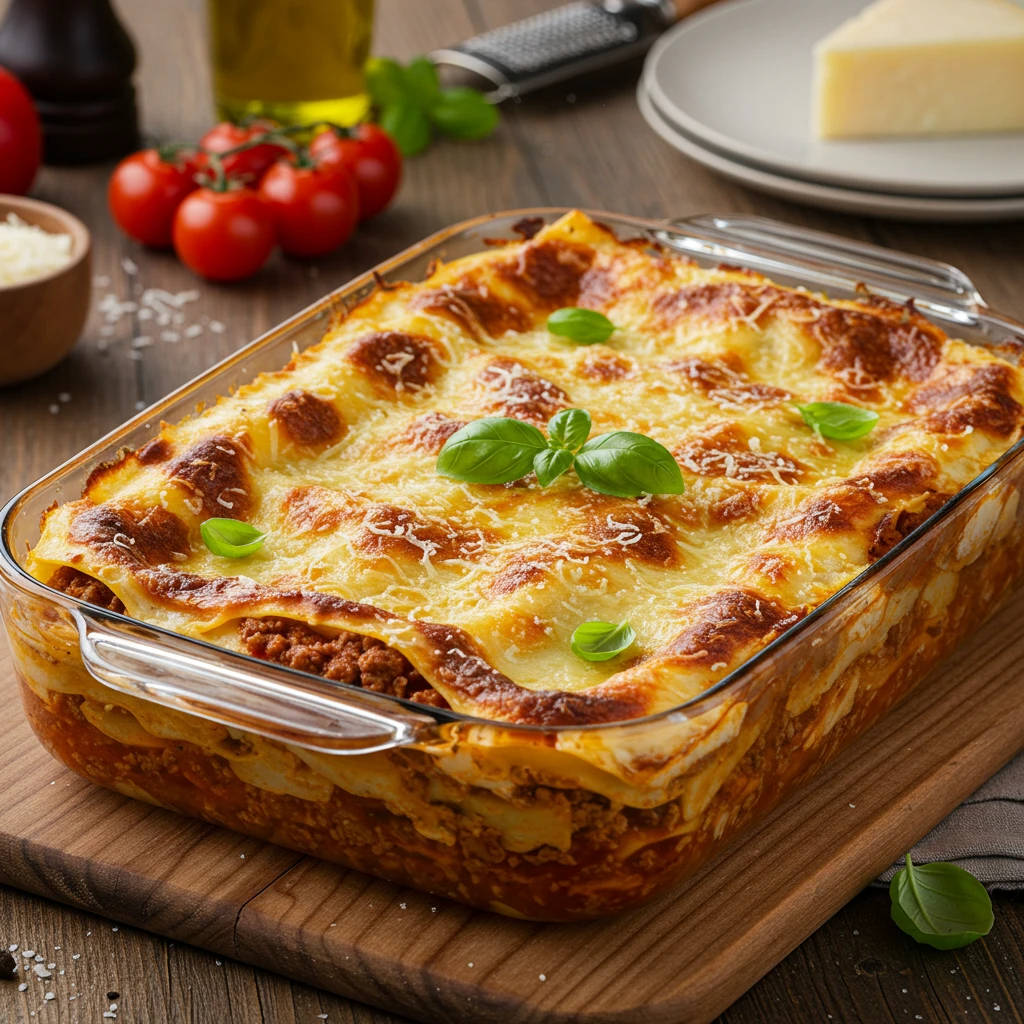 Lasanha à Bolonhesa Clássica