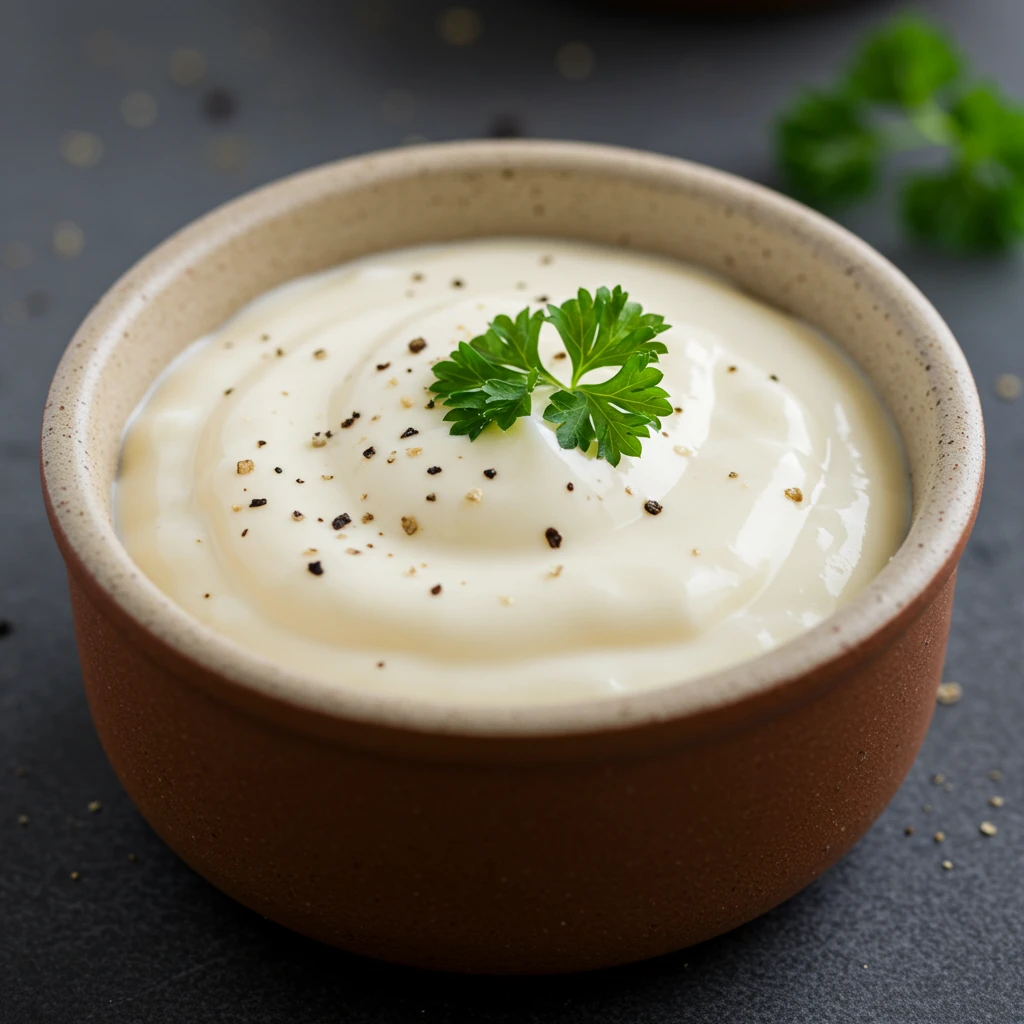 Molho Branco Simples com Creme de Leite