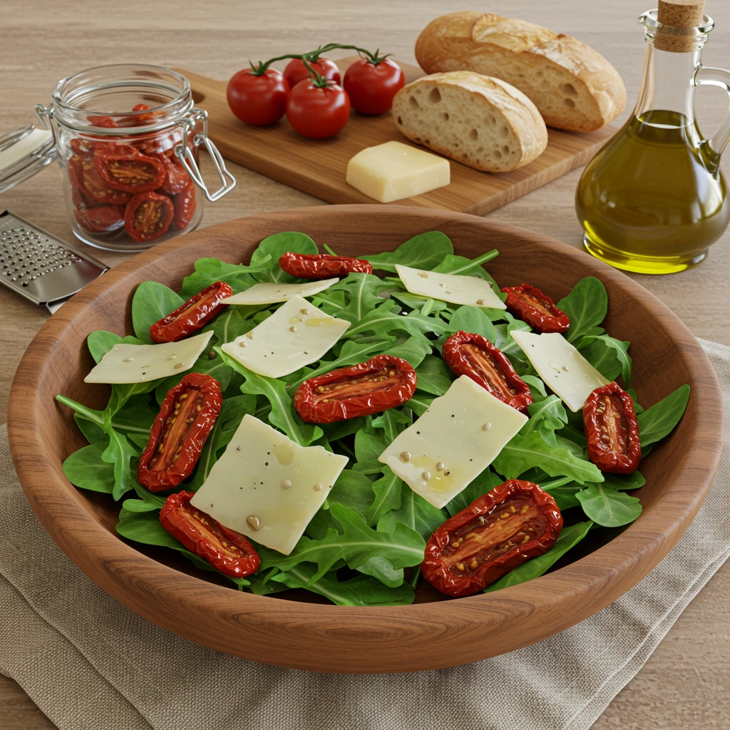 Salada de Rúcula com Tomate Seco