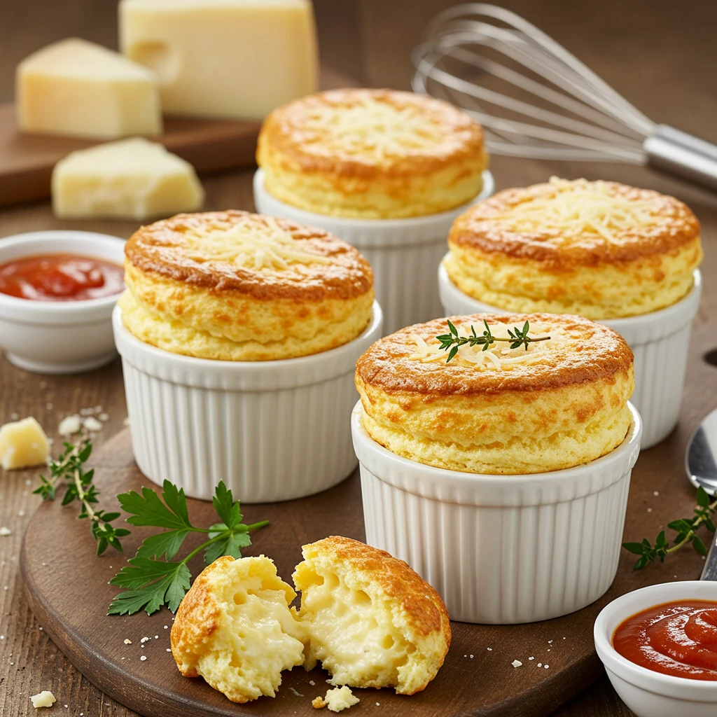 Suflê de Queijo