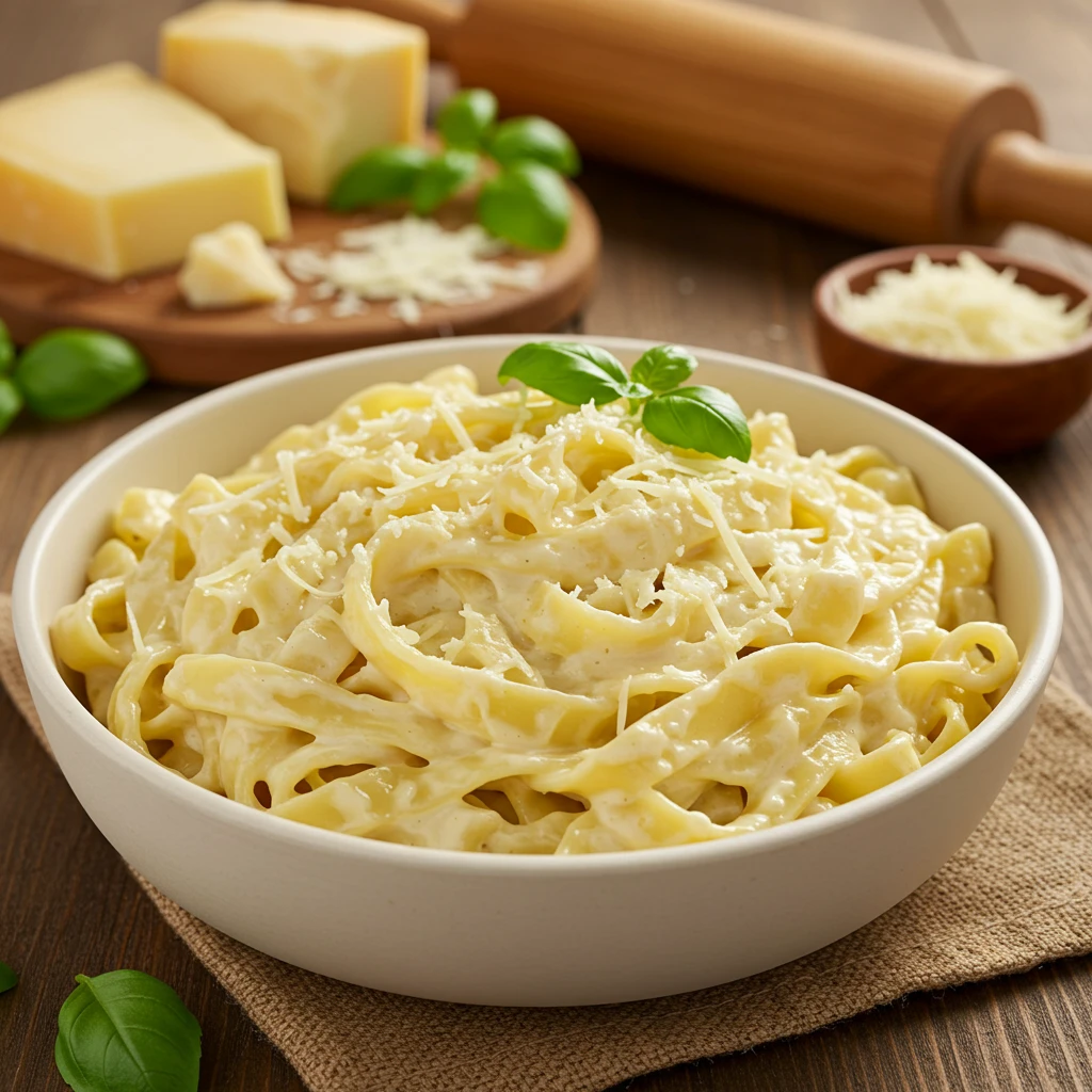 Talharim ao Molho de Queijo